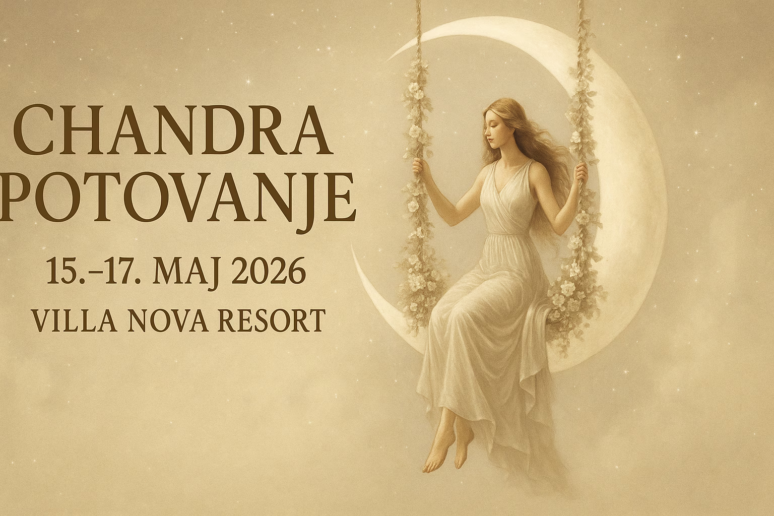 Chandra potovanje 2026